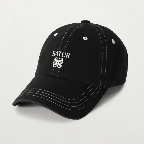 [BUNJANG] Satur Stitch Ball Cap Black / 26년산 SATUR 세터 스티치 볼캡 블랙 free.   상태굿