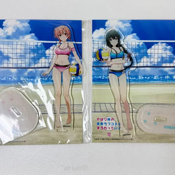 [BUNJANG] My Youth Romantic Comedy Is Wrong, As I Expected (Yahari Ore no Seishun Love Comedy wa Machigatteiru) Yukino Yukinoshita & Yui Yuigahama Beach Volleyball Ver. Acrylic Stand (Sealed) / 미개봉)비치발리볼 유키노시타+유이 아크릴스탠드 내청코 역내청