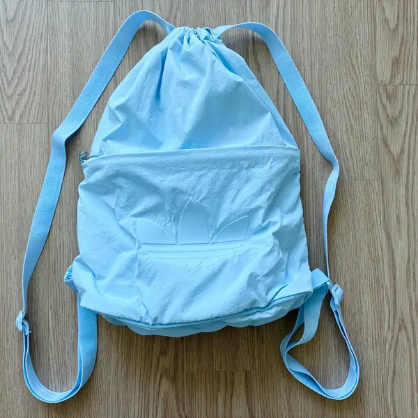 [BUNJANG] Adidas Everyday Icons String Backpack Crystal Sky / 아디다스 스트링 백팩 스카이블루