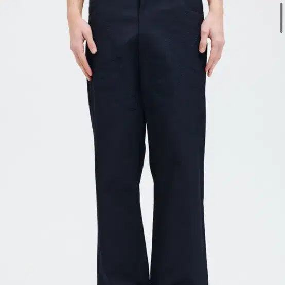 [BUNJANG] Anytime Logic Embroidered Pants (L) / 애니타임로릭 자수 팬츠(L)