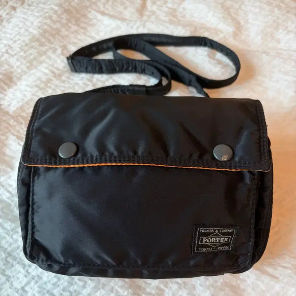 [BUNJANG] Porter Tanker Snap Shoulder Bag (Small) / 포터탱커 스냅 숄더백