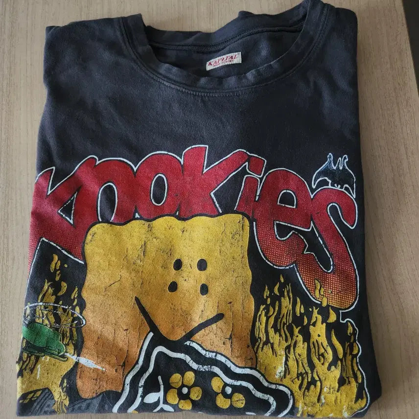 [BUNJANG] Kapital Cookie T-shirt XL / 캐피탈 쿠키 티셔츠 XL