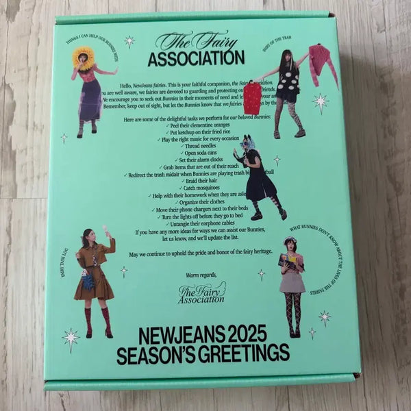 [BUNJANG] NewJeans 2025 Season's Greetings (QR Code) / 뉴진스 25 시그(큐알코드0)