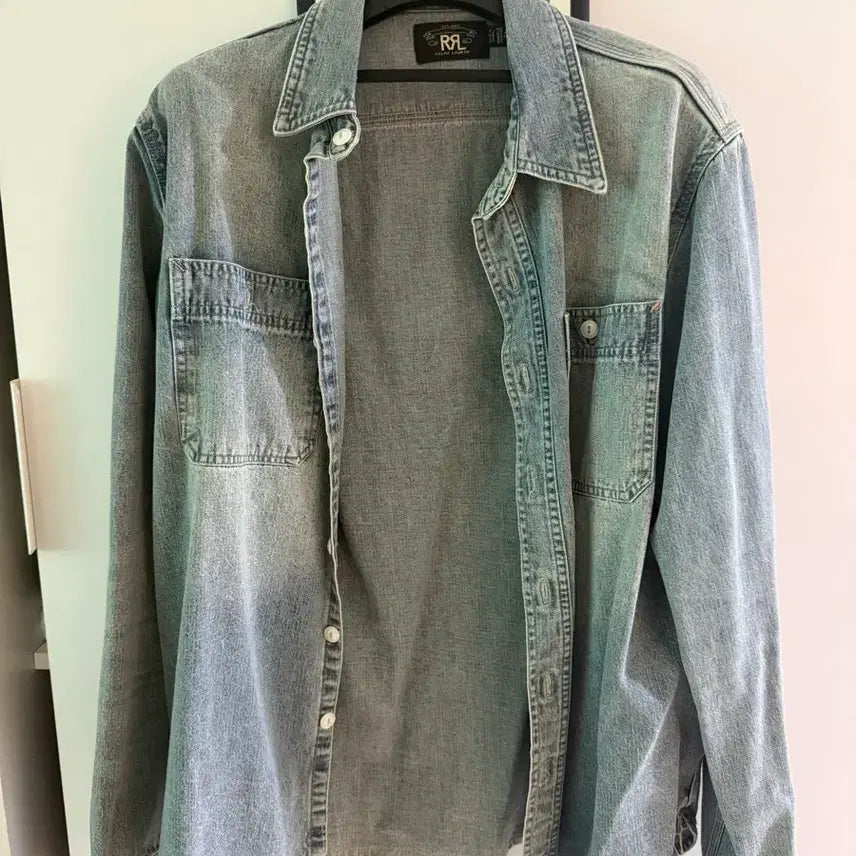 [BUNJANG] RRL Chambray Denim Shirt / RRL 데님 셔츠