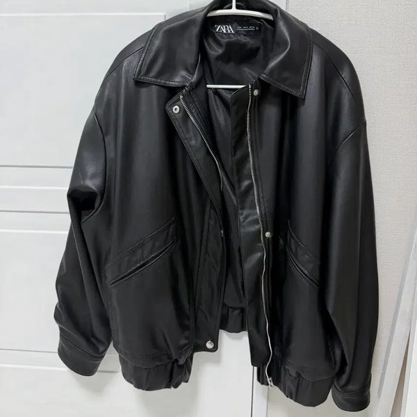 [BUNJANG] Zara Leather Jacket / 자라 레더자켓