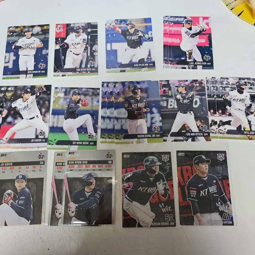 [BUNJANG] 2026 KBO Plus KT Wiz Player Bundle Set / 2026 kbo 플러스 kt 카드 일괄 판매손동현 권동진 김현수 주권