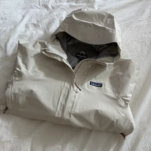 [BUNJANG] Patagonia Women's Torrentshell 3L Windbreaker Jacket - White (S) / 파타고니아 우먼 토렌트쉘 바람막이 자켓 s