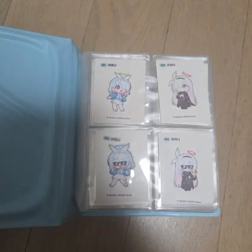 [BUNJANG] Blue Archive Sticker Set (Parts 1 & 2) - Complete Collection / 급처) 블루아카이브 띠부씰 1,2탄 일괄판매