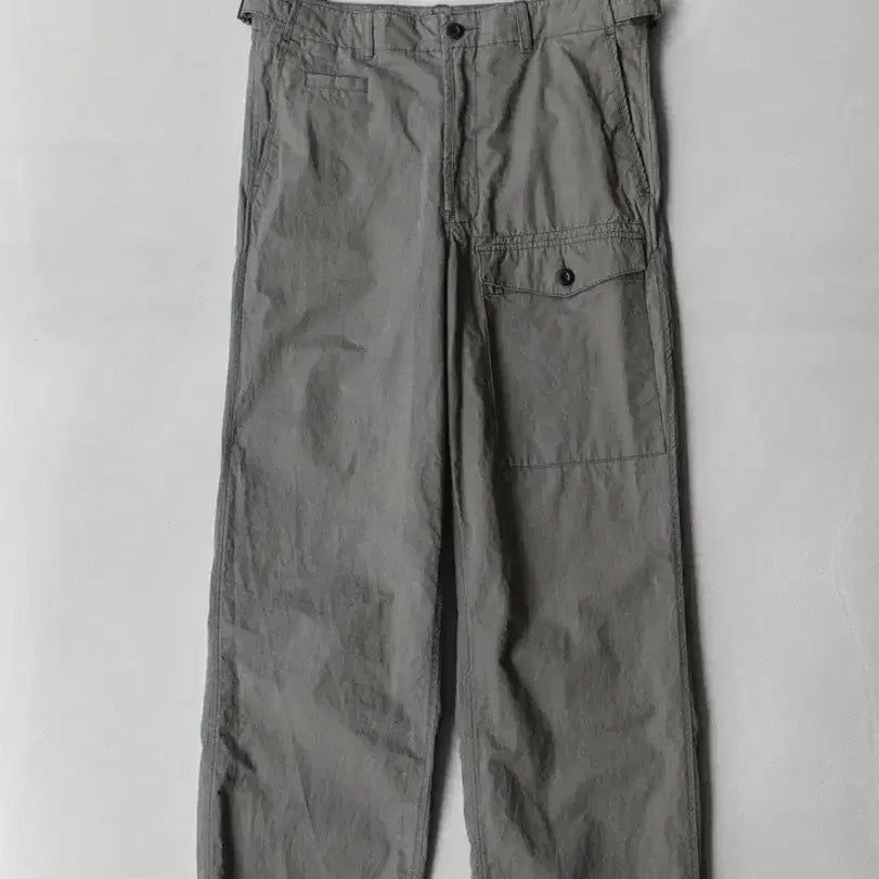 [BUNJANG] Cotton Linen Ranger Pants Greige / Cotton Linen Ranger Pants Greige