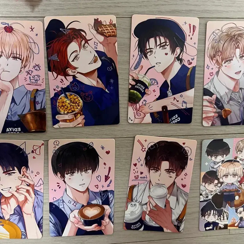 [BUNJANG] Demutjue Ediya Photocard Set (8 types) / 데못죽 이디야 포토카드 8종