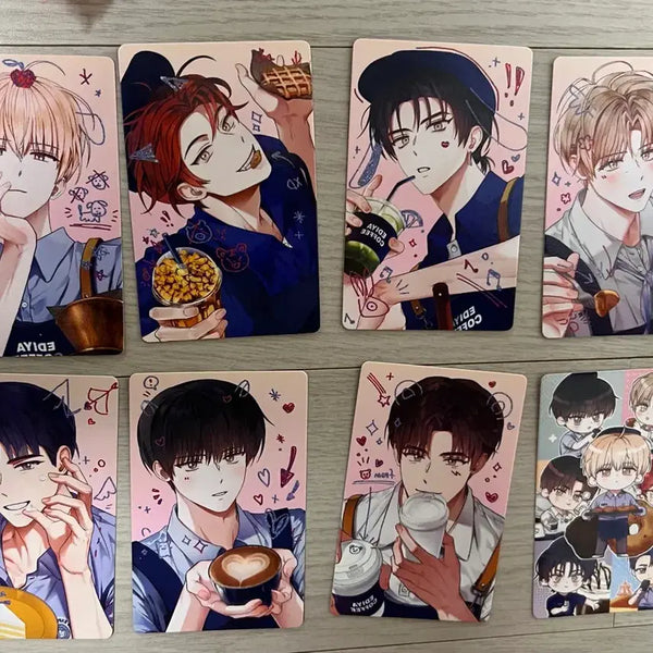 [BUNJANG] Demutjue Ediya Photocard Set (8 types) / 데못죽 이디야 포토카드 8종