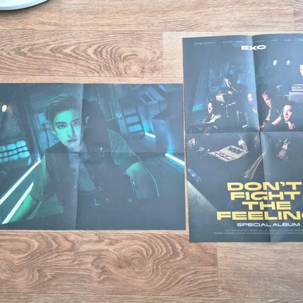 [BUNJANG] EXO Don't Fight The Feeling Bundle Set Posters / EXO DON'T FIGHT THE FEELING  포스터 일괄
