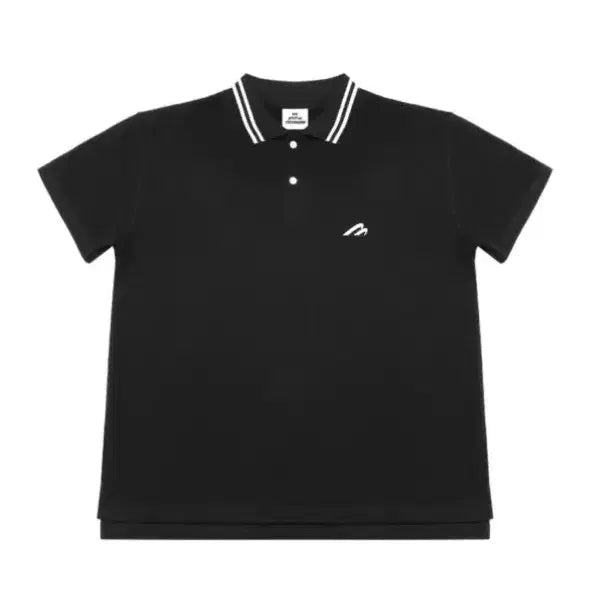 [BUNJANG] MJD Wave Logo Polo Shirt / mjd 웨이브 로고 폴로 셔츠