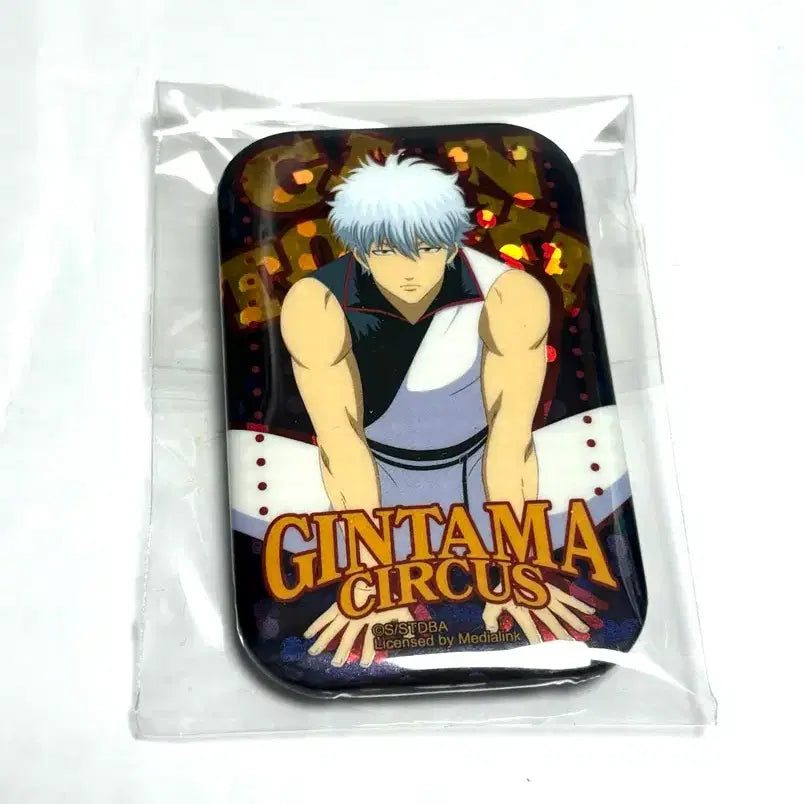 [BUNJANG] Gintama Gintoki Circus Can Badge / 은혼 긴토키 서커스 캔뱃지