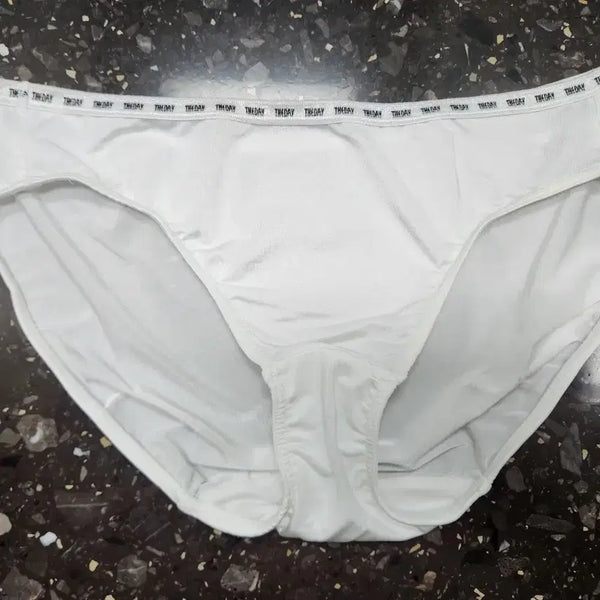 [BUNJANG] Silky White Women's Panties - Size M / 실키한 화이트 여성팬티 - 중고