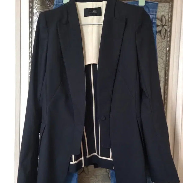 [BUNJANG] TIME Silk Blend Jacket / 미사용))타임 실크혼방 자켓 82