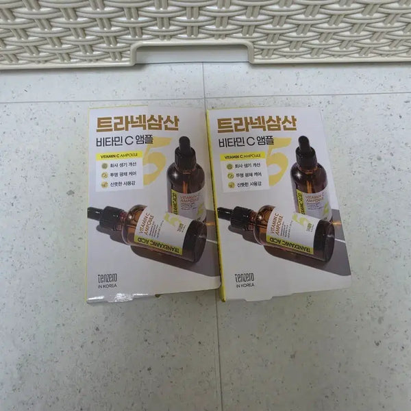 [BUNJANG] Tenzero Tranexamic Acid Vitamin C Ampoule (2 count) / 텐제로 트라넥삼산 비타민 C앰플 2개