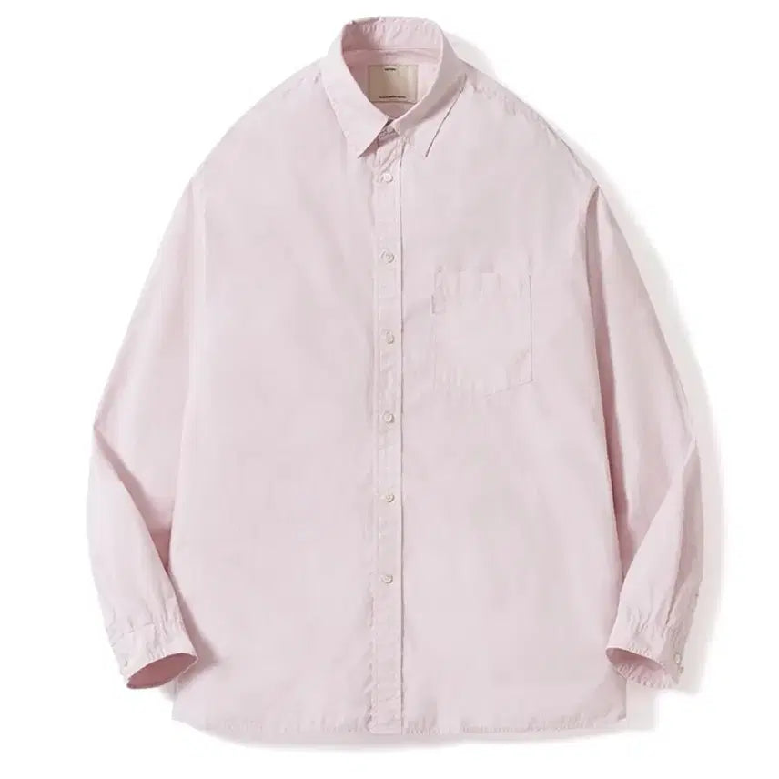 [BUNJANG] Pottery Comfort Shirt Pink / 포터리 컴포트 셔츠 핑크
