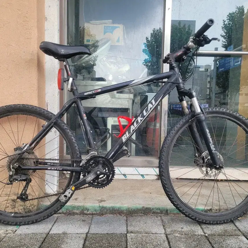 [BUNJANG] Black Cat Deore 27-Speed MTB Bicycle (L) / 블랙캣  26인치 데오레27단 MTB 자전거 팝니다