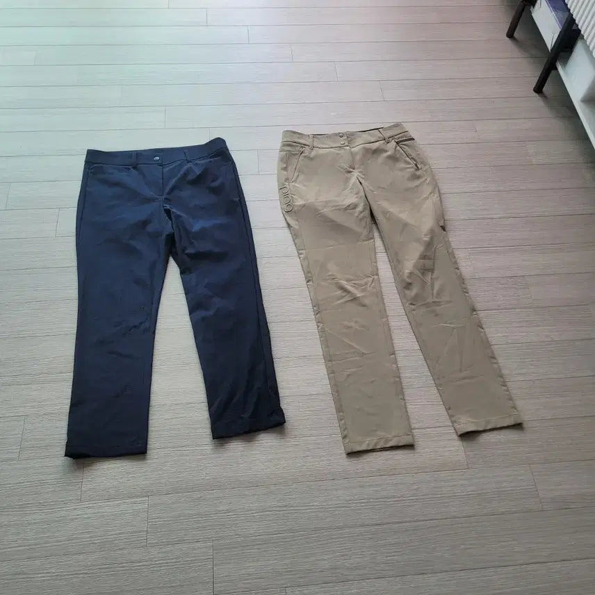 [BUNJANG] Daks Golf & Ping Golf Slacks Set (Navy/Beige) / 닥스골프 핑골프 골프 바지 2종 (네이비/베이지)깔끔한 디자인의 닥스골프 바지 2종