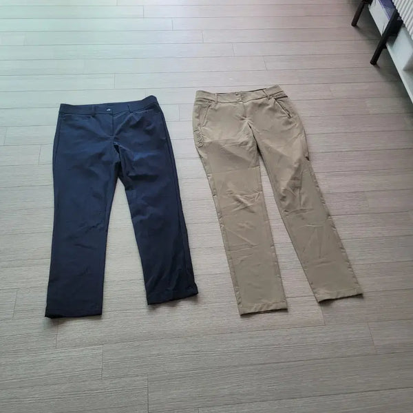 [BUNJANG] Daks Golf & Ping Golf Slacks Set (Navy/Beige) / 닥스골프 핑골프 골프 바지 2종 (네이비/베이지)깔끔한 디자인의 닥스골프 바지 2종