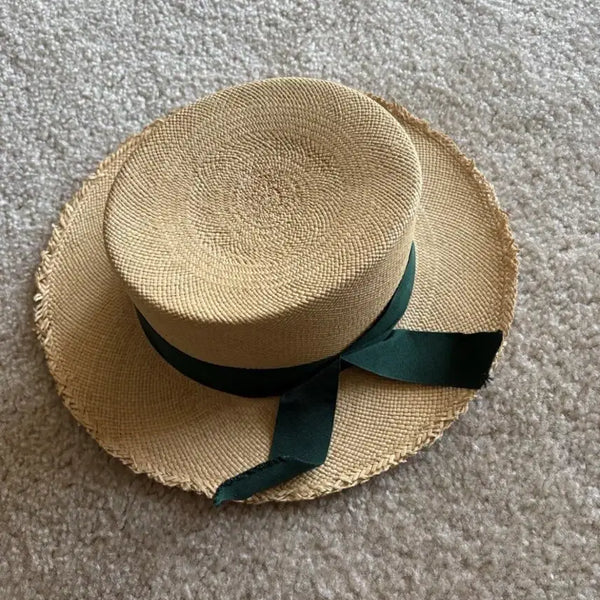 [BUNJANG] Sensis Studio Straw Brim Hat / 센시스튜디오 스트로우 브림햇