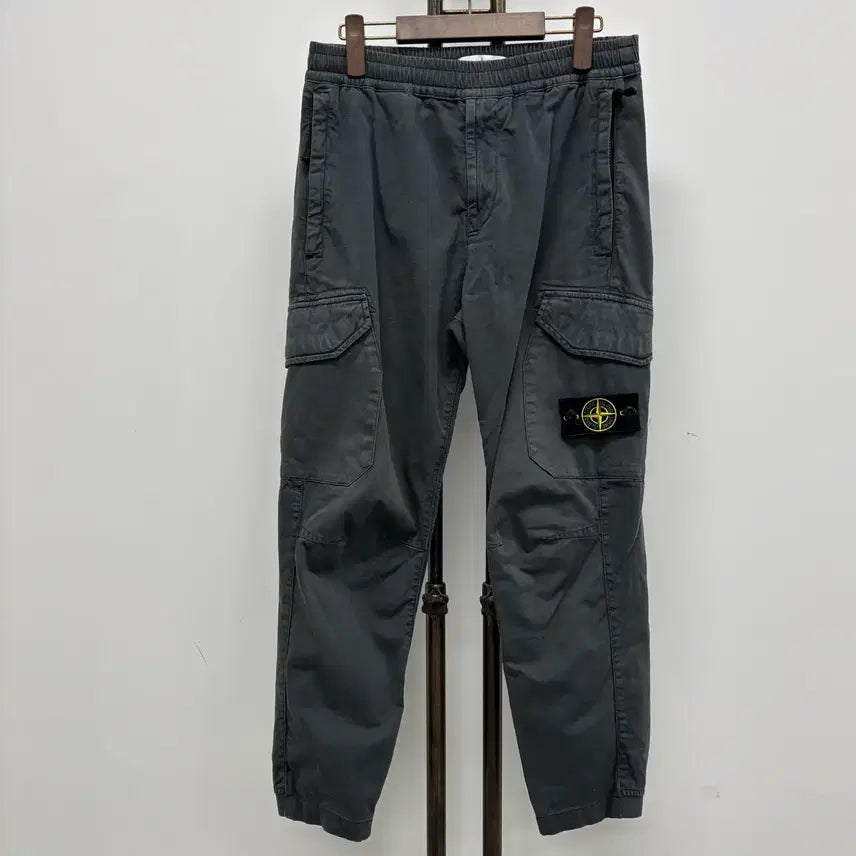 [BUNJANG] Stone Island Cargo Jogger Pants Size 30 Grey / [30]스톤아일랜드 카고 조거팬츠