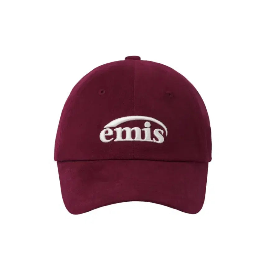 [BUNJANG] EMIS Ball Cap Burgundy / 이미스 볼캡 버건디