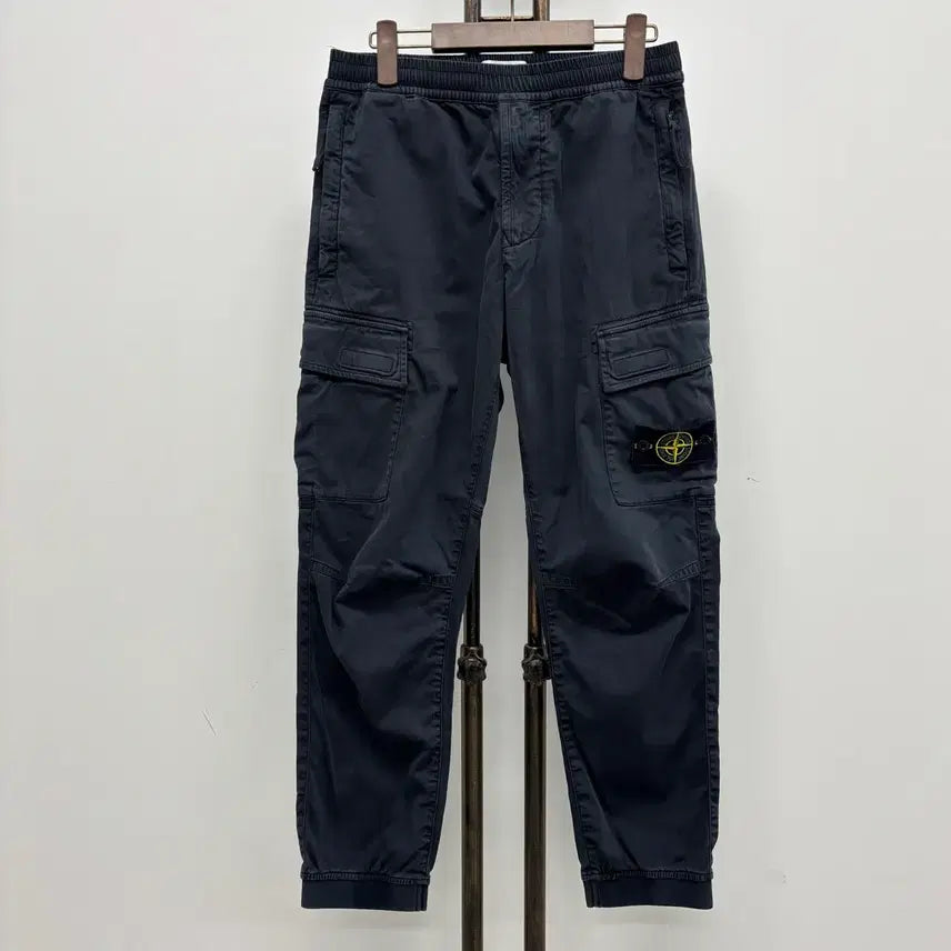 [BUNJANG] Stone Island Cargo Jogger Pants Navy / [28]스톤아일랜드 카고 조거팬츠