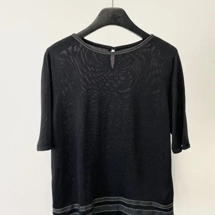 [BUNJANG] Joconde Vintage Silky Knit Blouse / 빈티지 joconde 실키 니트 블라우스