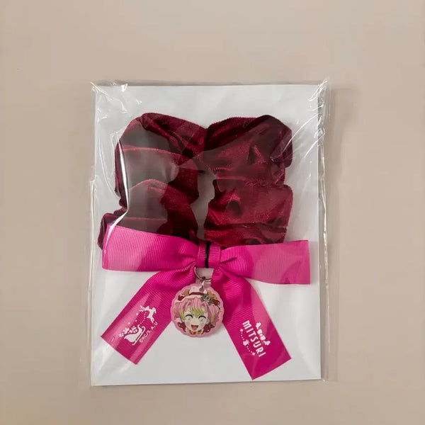 [BUNJANG] Demon Slayer Mitsuri 2025 Christmas Scrunchie Ribbon / 귀멸의칼날 미츠리 2025 크리스마스 슈슈 리본