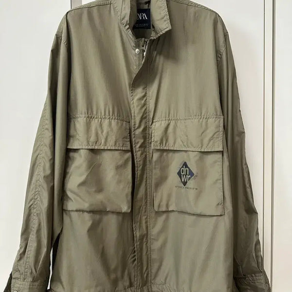 [BUNJANG] ZARA Men's Field Jacket (Unisex) Khaki M / ZARA 자라맨 필드자켓 (남여공용)