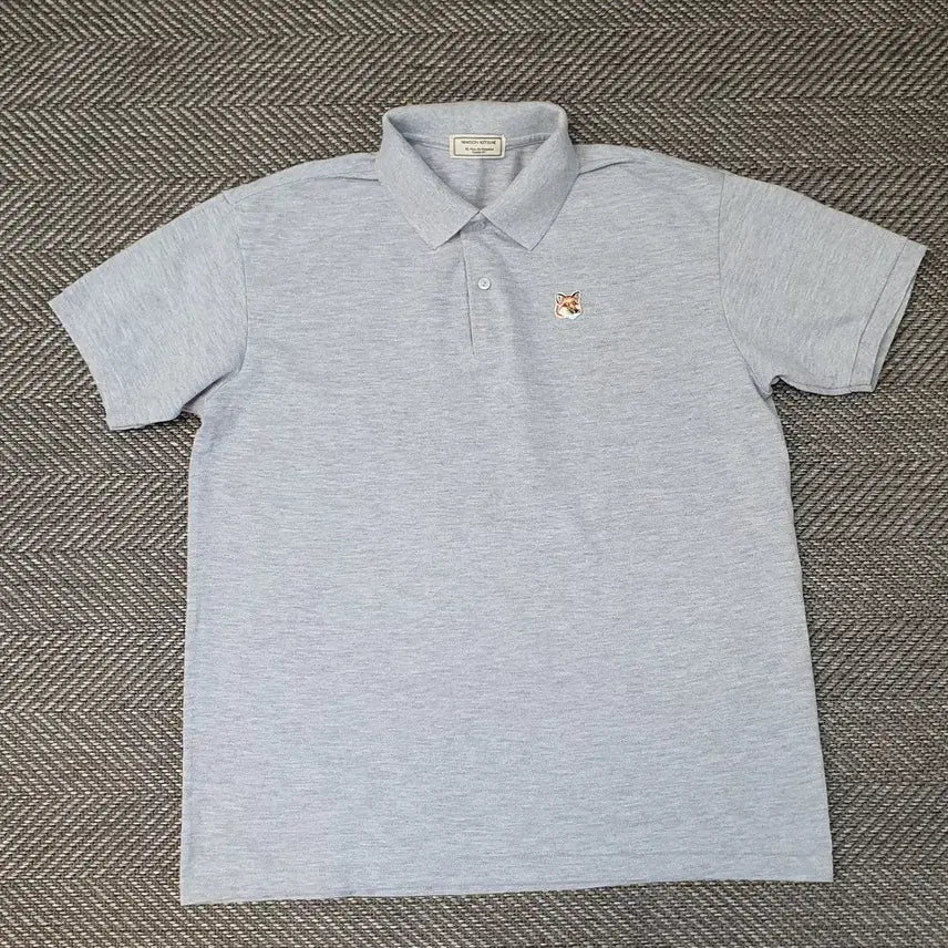 [BUNJANG] Maison Kitsuné Short Sleeve Polo Shirt / 메종키츠네 반소매 카라티 남자105