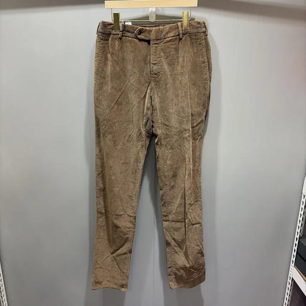 [BUNJANG] PT TORINO Men's Brown Corduroy Pants / (정품/새상품) PT TORINO 남성 브라운 코듀로이 팬츠