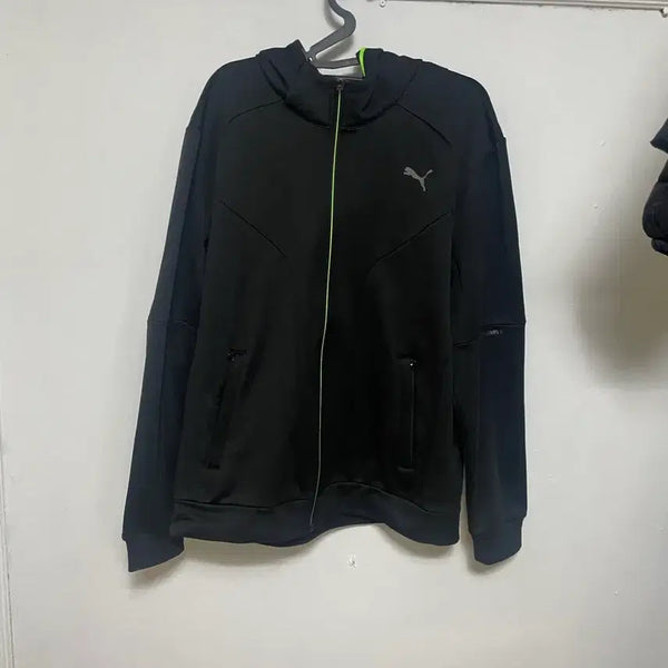 [BUNJANG] Puma Zip-Up Jacket Black / 푸마 집업 자켓 블랙