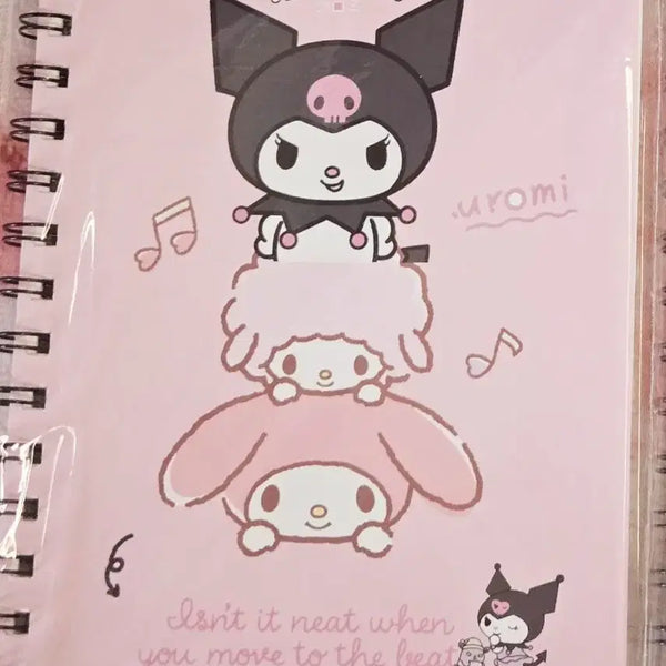 [BUNJANG] Kuromi Melody Notebook / 쿠로미 수첩1