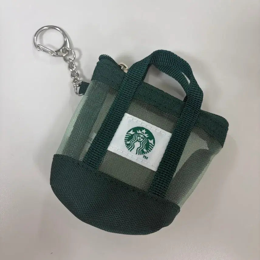 [BUNJANG] Starbucks Mesh Mini Bag Keyring / 스타벅스 매쉬 미니백 키링 (포장없음)