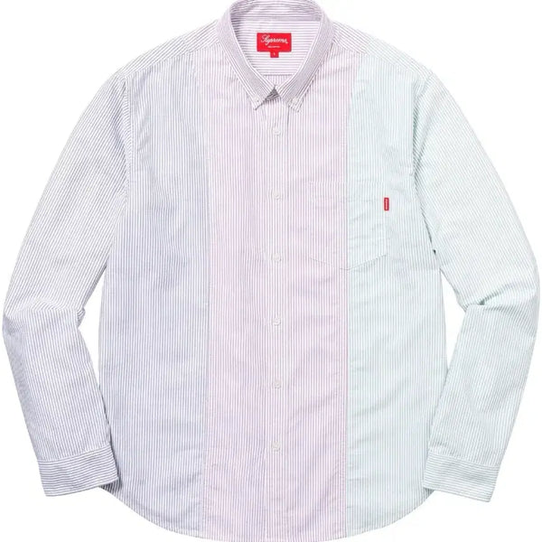 [BUNJANG] Supreme 18SS Multi Stripe Oxford Shirt / (M)슈프림 18SS 옥스포드 셔츠