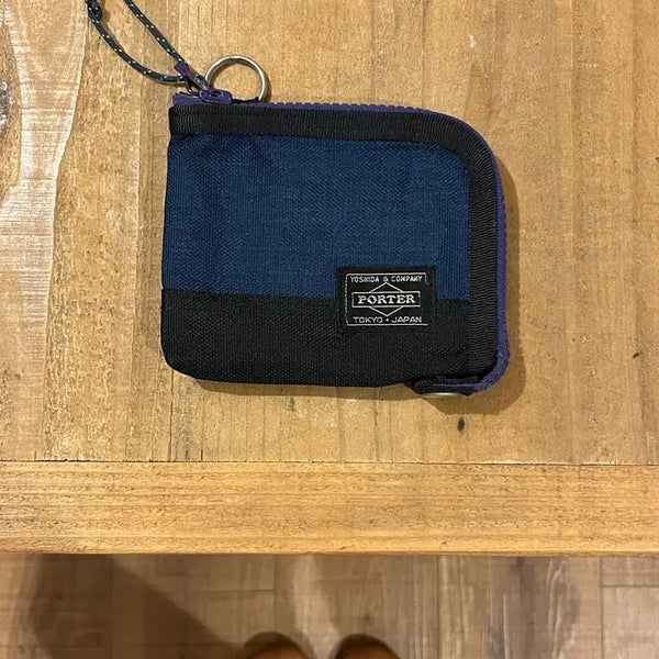 [BUNJANG] Porter L-shaped Zipper Wallet / 포터 L자형 지퍼 지갑