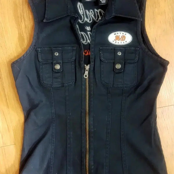 [BUNJANG] Harley-Davidson Women's Vest / 할리데이비슨 여성 조끼