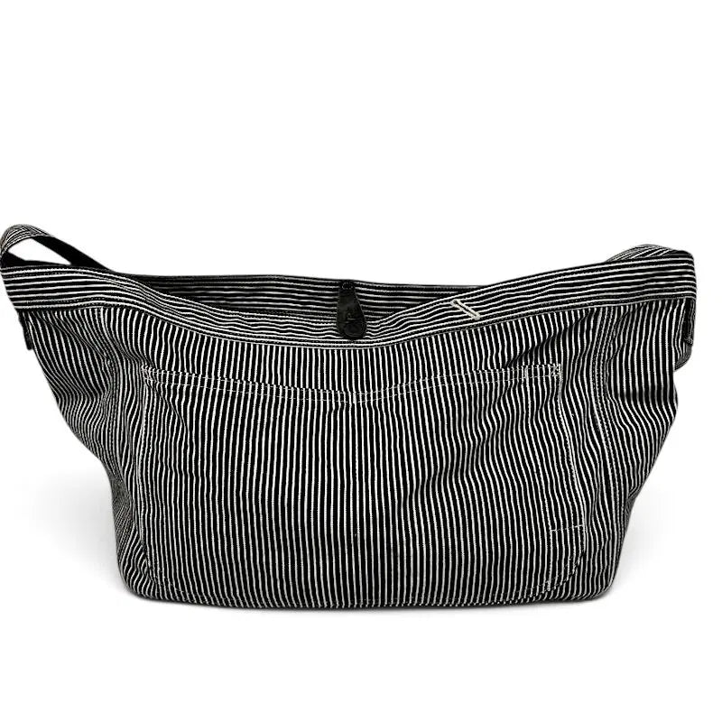 [BUNJANG] Porter Classic Hickory Cotton Hobo Shoulder Bag / 포터클래식 히코리 코튼 호보 숄더백