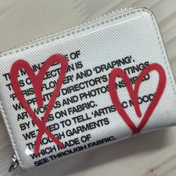 [BUNJANG] The Museum Visitor Wallet White / 더뮤지엄비지터 지갑 화이트