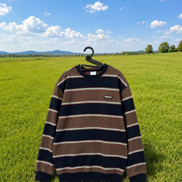 [BUNJANG] thisisneverthat Striped Sweatshirt XL / 디스이즈네버댓 맨투맨 XL