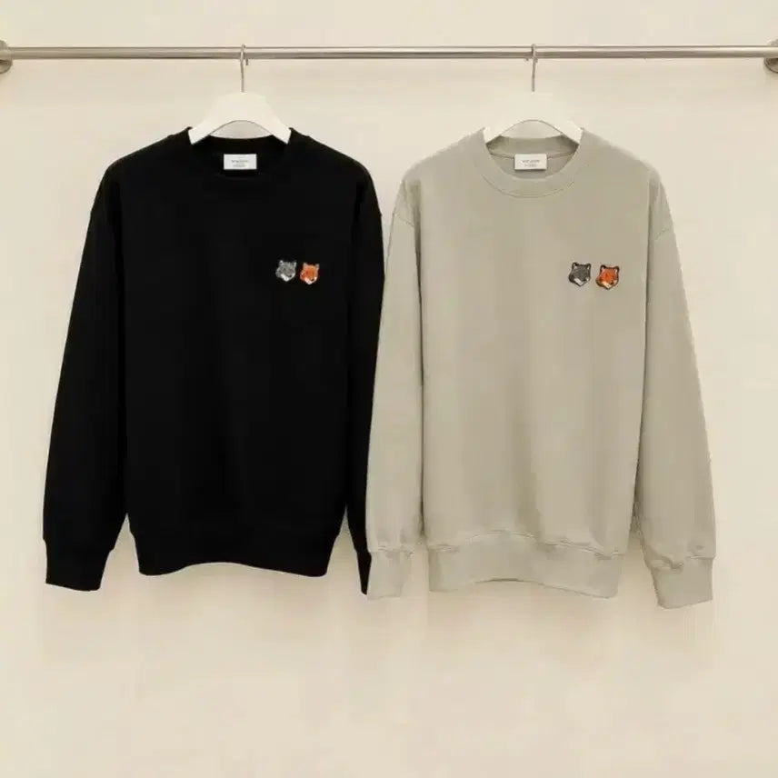 [BUNJANG] Maison Kitsuné Double Fox Head Sweatshirt / 메종키츠네 더블푀스헤드 맨투맨