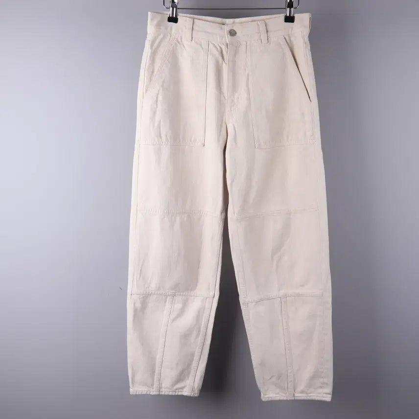 [BUNJANG] COS Slim Barrel Denim Pants Cream (Size 26) / (여성) 코스 cos 슬림 배럴 데님 팬츠 크림 (26)