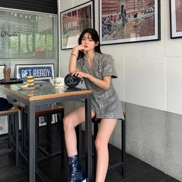 [BUNJANG] Sequin Jumpsuit / 서쿠키 점프수트