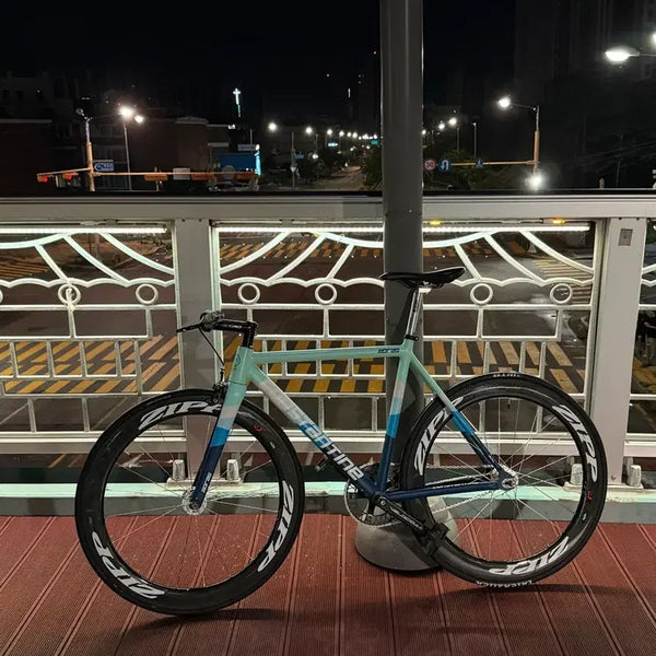 [BUNJANG] Novatec 60mm Polished Silver Hub/Spoke Set / 60림 유광 실버허브/스포크
