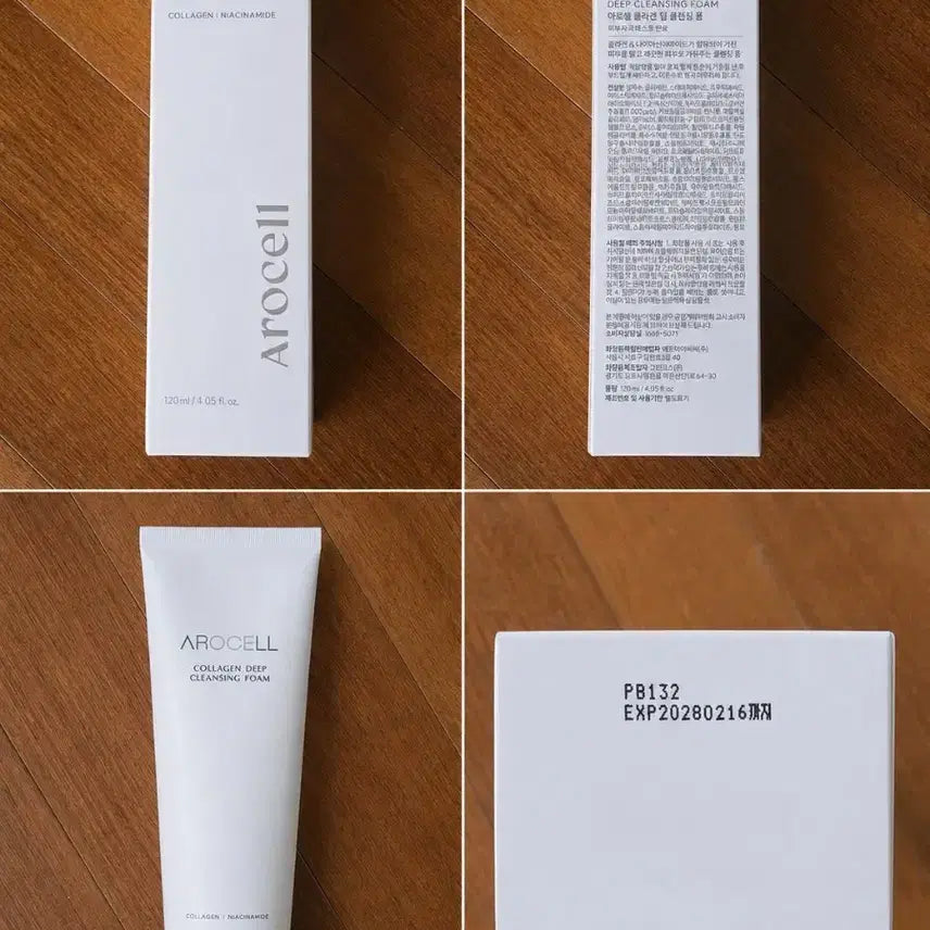 [BUNJANG] Arocell Collagen Foam Cleansing 120ml / 아로셀 콜라겐 폼클렌징 120ml