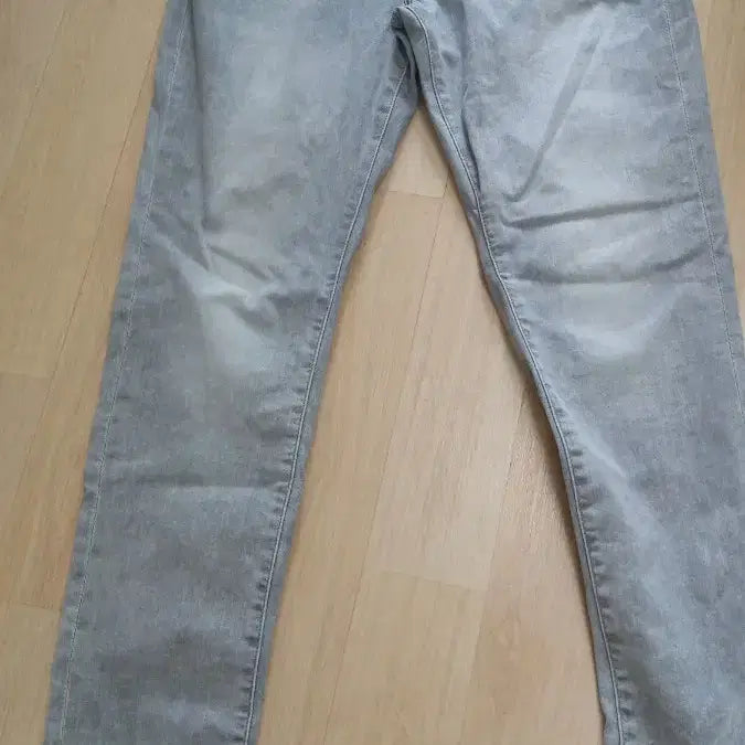 [BUNJANG] Grey Washed Denim Pants Size 34 / 그레이 청바지