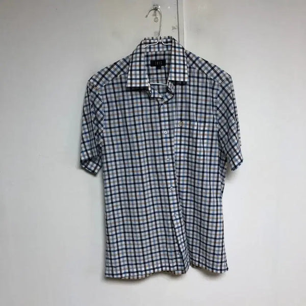 [BUNJANG] Daks Men's Short Sleeve Shirt M / 닥스 남성 반팔 셔츠 95M@9994